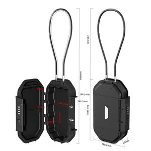 Caja de contraseña de 4 dígitos Caja de almacenamiento portátil ABS Campo de Deportes de <span class=keywords><strong>playa</strong></span> Caja de almacenamiento dedicada para supermercado - Product Image 2