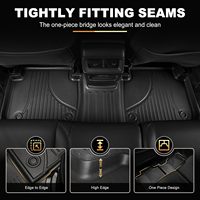 Tapis de sol en TPE en gros pour HRV/Acura ADX 2023-2026 OLIVER, sur mesure 3D, épaisseur 4 pouces, pour 1ère/2ème rangée et coffre