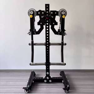 <span class=keywords><strong>Machine</strong></span> multifonctionnelle d'entraînement de la force pour la poitrine et les bras, avec plaques de poids, pour les levées latérales, mobile, pour salle de sport - Product Image 3