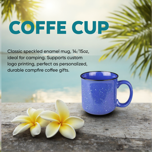 Tazza da Caffè in Ceramica, Tazza da Viaggio 15 Once, Tazza Vintage 14 Once, Tazze da Campeggio Smaltate, Tazze <span class=keywords><strong>con</strong></span> Logo in Porcellana - Product Image 5