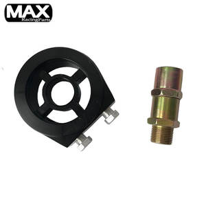 Universale Brand New Regolabile In Alluminio motore AN10 Olio Filtro a Pressione Temp Adattatore Sandwich Piastra di raffreddamento senor per i ricambi auto - Product Image 5