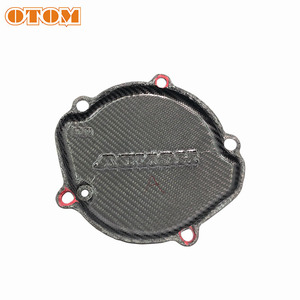 Otom xe máy 2 đột quỵ sợi carbon ly hợp Bìa bảo vệ <span class=keywords><strong>cc25</strong></span> cho Honda cr125 2000-2007 - Product Image 4