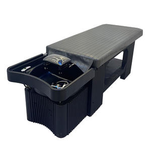 Chaise de massage capillaire <span class=keywords><strong>professionnelle</strong></span> de salon thaïlandais, nouvelle conception, de haute qualité, best-seller, en cuir synthétique, lit de shampooing, luxe moderne - Product Image 6