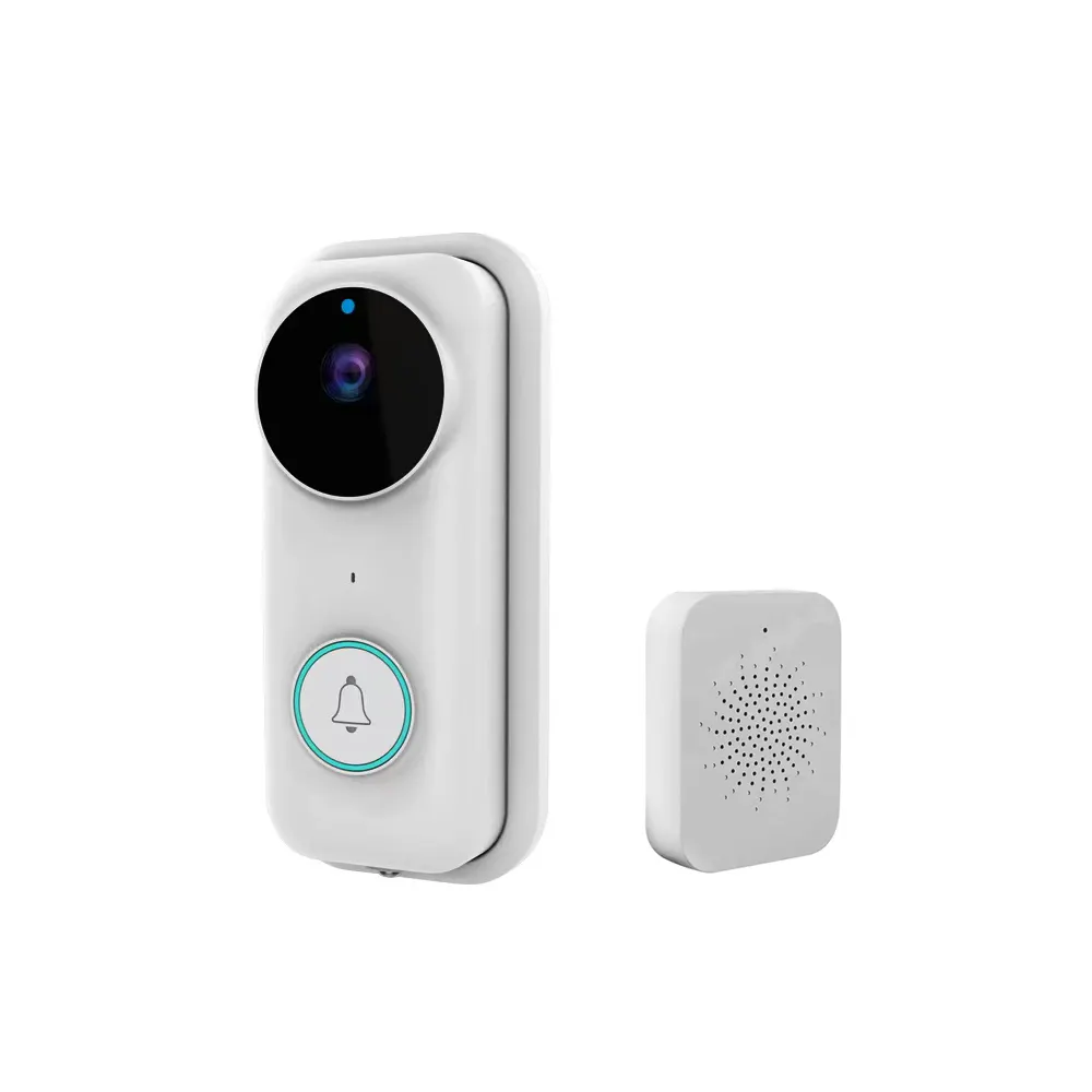 Nuovo B71 Tuya Hd videocamera campanello versione notturna Wireless Wifi campanello per porta di sicurezza voce visiva Smart App campanello per porta