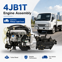 Moteur SCDC ISU 4JB1T turbocompressé 63 kW 12 V 80 A 3600 tr/min avec transmission RWD à 5 vitesses, compresseur de climatisation et amortisseurs