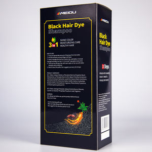 Tinte Capilar Instantáneo Natural al por Mayor, Champú Negro, Tinte Capilar Permanente de Jengibre, Champú Negro para Mujer y Hombre - Product Image 6