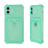 Casing Ponsel TPU Transparan Harga Murah untuk Smasung A22 Penutup Belakang Pelindung Ponsel dengan Tas Kartu