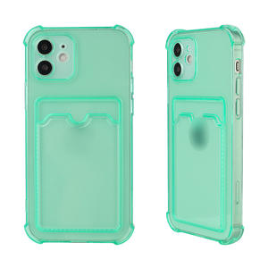 Housse TPU transparente pour téléphone portable, étui de protection pour smart phone smash A22, avec sac de cartes, bon marché - Product Image 1