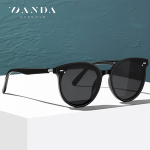 Zanda Polarized Sunglasses Round <b>Frame</b> Unisex Small Face Fit Type 3 UV Protection Travel Driving Fashion - Product Image 1