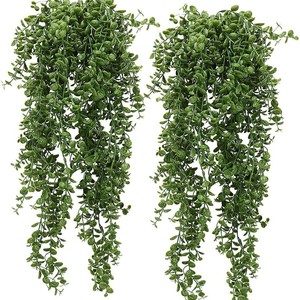 Planta Artificial de Ratán Verde, Ramo de 30cm-100cm, Decoración Interior y Exterior, Decoración del Hogar - Product Image 1