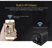 Mini Cámara IP Inalámbrica HD 1080P con Sensor CMOS, WiFi, Seguridad, Vigilancia, Visión Nocturna, Batería Integrada, Monitor Inteligente para el Hogar y Deportes