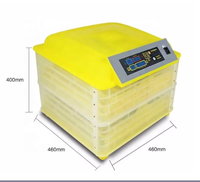 Mini incubateur d'oeufs de poule de marque pour 56 oeufs fonction de test LED matériau PP 220V pour canard dinde autruche oie nouvel état