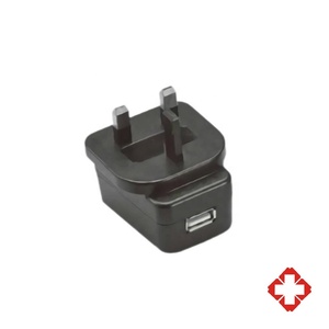 แหล่งจ่ายไฟทางการแพทย์660mA 9V มาตรฐาน Een/iec 60601อะแดปเตอร์ไฟฟ้ากระแสสลับทางการแพทย์1000mA 5V สำหรับระบบการตรวจสอบผู้ป่วย