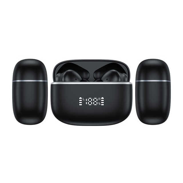 M16 ANC ENC TWS Earbuds with LED Display BT5.4 Active Noise Cancelling Earbuds Waterproof Sports