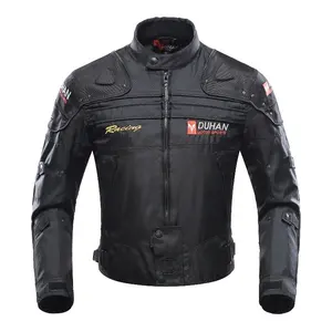 DUHAN Motorcycle Jacket Motorbike Windproof Riding Jacket With Removable Cotton Lining