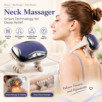 Masseur de cou Eveekon, Pro pour le cou et les épaules, N7 Master, masseur de main, d'épaule et de cou, masseur cervical comme des doigts