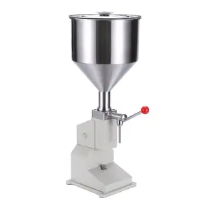 food & beverage machinery small bottle Juice cream oil manual Liquid filling machine