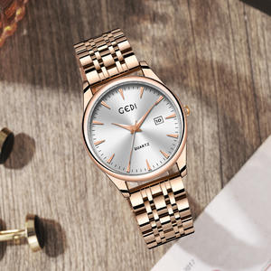 Reloj de Cuarzo Minimalista de Alta Gama con Correa de Acero Clásica, Calendario, Resistente al Agua, Oferta Especial para las Fiestas - Product Image 6