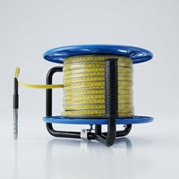Capteur de niveau d'eau souterraine portable, règle en acier, jauge de niveau d'eau, instrument de mesure de niveau de liquide haute précision