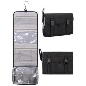 Waterproof <b>Toiletry</b> <b>Bag</b> with Multiple Clear Compartments Makeup Wash Items and Shaving Essentials <b>for</b> <b>Men</b> and Women - Product Image 1