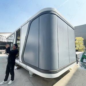 Casa Prefabricada Tipo Contenedor, Módulo Completo Elevable, Casa Móvil Miniatura, Oficina Portátil, Casa Flotante - Product Image 1