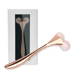 Fronte antinvecchiamento autentico naturale del rullo del fronte della <span class=keywords><strong>giada</strong></span> di massaggio facciale 100% Anti - Product Image 1