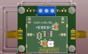 Opa847 Highspeed Broadband <strong>Amplifier</strong> <strong>Module</strong> Highspeed Lownoise operational <strong>amplifier</strong> volta - Product Image 3