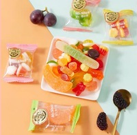 Wholesale Custom Private Label Halal Bulk Fruity Ball Shape Gummy Candy Sugar Content Manufacturers Sour Fruit Flavour 24 Months