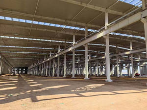 Edifici Prefabbricati Modulari Leggeri in Acciaio, Struttura Metallica per Magazzini, Officine e Fabbriche, Costruzione di Capannoni in Acciaio - Product Image 6