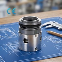 Échantillon disponible : Joint de pompe 104 16-120mm en carbure de silicium (SiC) et acier inoxydable, joint mécanique pour pompe à vis