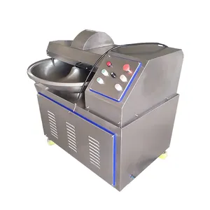 Коммерческая машина для измельчения колбасы, мясорубка, полностью автоматическая машина для измельчения мяса