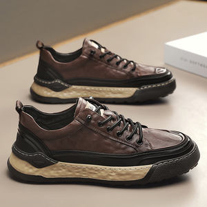 Nouvelles Chaussures de Ville pour Homme en Gros et sur Mesure, Mocassins Plats en Cuir PU, Design Italien de Luxe, Baskets Noires Décontractées Style <span class=keywords><strong>Bateau</strong></span> - Product Image 5