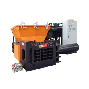 Mesin Baler Pres Hydraulic Ulis mesin Baler Horizontal sepenuhnya otomatis