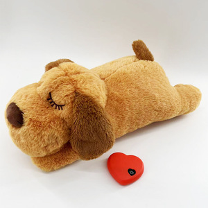 Interactive <b>Plush</b> Pet Small Animal Supplies Cross-Border Companion for Dog <b>Cat</b> Anxiety Relief Sleep Toy Heartbeat Feature - Product Image 6
