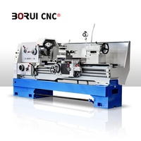 Tour de précision manuel CA6266C, portée de 660 mm, entrecentres de 1500 mm pour l'usinage général en atelier - Conception robuste et polyvalente