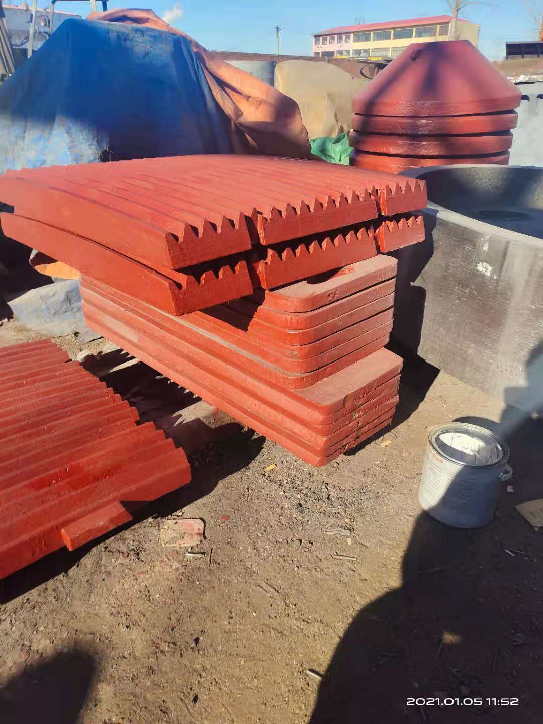 CJ412 Machine Stone Crusher Spare Parts PE750*1060 Fixed Movable