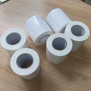 Pellicola Termoretraibile per Edilizia e Costruzioni, Nastro Adesivo Termoretraibile Acrilico Morbido 12cmx50m - Product Image 1