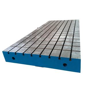 لوح حديدي لآلة الاختبار مع حواف على شكل حرف T وقاعدة، مصنوع من الحديد الزهر - Product Image 3