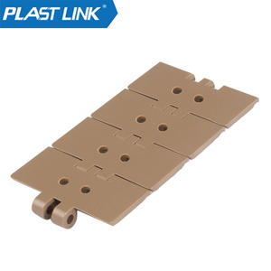 Cadena superior de listón recto perforado serie <span class=keywords><strong>PL</strong></span> K820 con nailon duradero de velocidad ajustable para industrias de envasado de alimentos y bebidas - Product Image 4