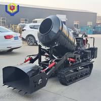 Moteur de pompe à béton Taishan Niu OBSLY-800L, petit véhicule de transport sur chenilles rotatif diesel 0,8T, haute efficacité