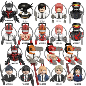 WM6159 Hot Pochita Denji Makima <span class=keywords><strong>Hayakawa</strong></span> <span class=keywords><strong>Aki</strong></span> Devil Power Mitaka Asa Reze Bomb Mini Collection Bloques de Construcción Juguetes para Niños KT1067 - Product Image 1