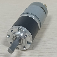 28mm Metal Planetary Gear Motor 385 High Power 30W 10kgf.cm 50dB 12V Brushed DC 4-Stage 625:1 for Massage Gun Robot OEM