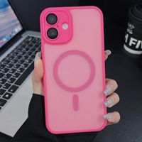 Coque de Téléphone Mobile Magnétique iPhone 16 Pro Max à Aspiration Fine, Bouclier Élégant pour Apple 15, Coque de Fille, Coque à Aimant