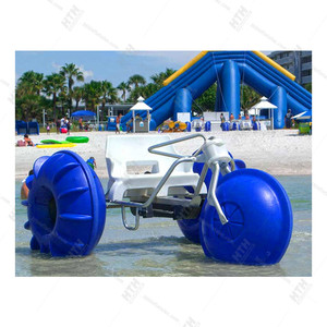 Nuevo Diseño de Bicicleta Acuática de Pedales para Parque de Atracciones, <span class=keywords><strong>Triciclo</strong></span> Acuático de 3 Ruedas Grandes en Venta - Product Image 6