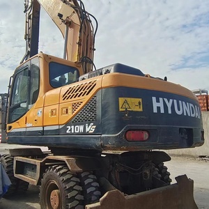 Excavatrice sur pneus Hyundai 21 tonnes, d'origine Corée, garantie 1 an, moteur, pompe, système entièrement hydraulique - Product Image 2