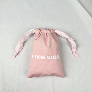 Cheap Fashionable <b>Pouch</b> Bags High Quantity Accessory Bag <b>Drawstring</b> Storage Jewelry Bag With Logo Custom - Product Image 2