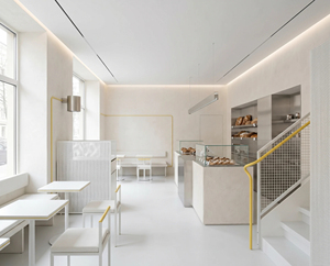 Aménagements personnalisés pour boulangerie, comptoir de café moderne, vitrine à pain, design d'intérieur pour café - Product Image 2