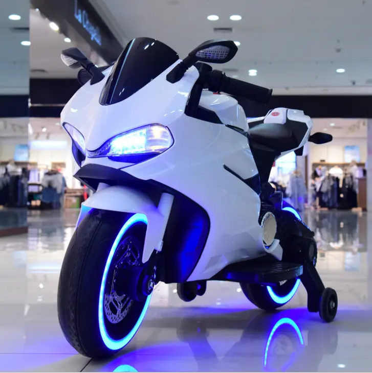 Made In China Fabriek Baby Rit Op Speelgoed Driewieler Auto Elektrische Moto 12V Baby Motorfiets Fiets Voor Kinderen 2 jaar
