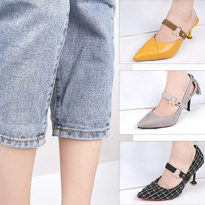 1 Paio di <span class=keywords><strong>Lacci</strong></span> <span class=keywords><strong>per</strong></span> <span class=keywords><strong>Scarpe</strong></span> da Donna <span class=keywords><strong>per</strong></span> Tacchi Alti, Cinturino Elastico Regolabile, Elegante Supporto Antiscivolo <span class=keywords><strong>per</strong></span> Caviglia - Product Image 6