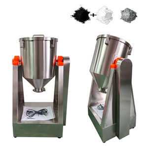 Mezcladora de Polvo Seco Pequeña de Acero Inoxidable VBJX, Mezcladora de Alimentos y Semillas, Mezcladora de Tambor, Equipo de Mezcla en Oferta - Product Image 1